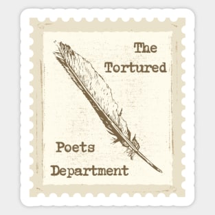 The Tortured Poets Department Sticker